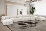 Ames Boucle Fabric Sectional - Modern Modular Design for Stylish Living Spaces & Endless Configurations