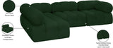 Ames Boucle Fabric Sectional Sofa - Modern Modular Design for Stylish Living Room Transformations