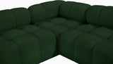 Ames Boucle Fabric Sectional Sofa - Modern Modular Design for Stylish Living Room Transformations