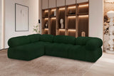 Ames Boucle Fabric Sectional Sofa - Modern Modular Design for Stylish Living Room Transformations