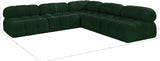 Ames Boucle Fabric Modular Sectional - Modern Elegance for Stylish Living Spaces and Endless Designs