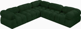 Ames Boucle Fabric Sectional - Modern, Stylish Modular Sofa to Elevate Your Living Space Elegance