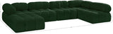 Ames Boucle Fabric Sectional - Modern Modular Elegance for Stylish Living Room Transformations