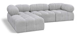 Ames Boucle Fabric Modular Sectional - Elevate Your Living Space with Modern Elegance & Versatility