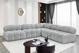 Ames Boucle Fabric Modular Sectional - Modern Elegance for Stylish Living Spaces and Endless Designs