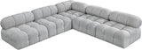 Ames Boucle Fabric Modular Sectional - Modern Elegance for Stylish Living Spaces and Endless Designs