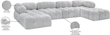 Ames Boucle Fabric Sectional - Modern Modular Design for Stylish Living Spaces and Endless Configurations