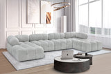 Ames Boucle Fabric Sectional - Modern Modular Design for Stylish Living Spaces and Endless Configurations