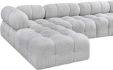 Ames Boucle Fabric Sectional - Modern Modular Design for Stylish Living Spaces and Endless Configurations
