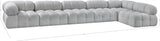 Ames Boucle Fabric Modular Sectional - Modern Sophistication for Your Stylish Living Space