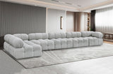 Ames Boucle Fabric Modular Sectional - Modern Sophistication for Your Stylish Living Space