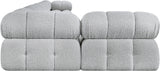 Ames Boucle Fabric Modular Sectional - Modern Sophistication for Your Stylish Living Space