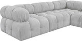 Ames Modular Sectional Sofa - Elevate Your Living Space with Elegant Boucle Fabric Design and Style