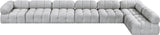 Ames Boucle Fabric Sectional - Modern Modular Design for Stylish Living Spaces and Endless Configurations