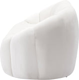 Elijah Contemporary Loveseat - Modern Comfort with Deep Channel Tufting and Chic Design Elements