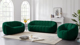 Elijah Contemporary Loveseat - Modern Comfort with Deep Channel Tufting and Chic Design Elements