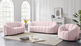 Elijah Contemporary Loveseat - Modern Comfort with Deep Channel Tufting and Chic Design Elements