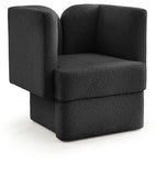 Marcel Contemporary Chair - Stylish Curved Back Design for Modern Living Spaces and Comfort