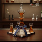 New Chess Decanter Set - Queen Chess Decanter 750ml 12