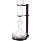 Wine Tower Decanting & Aerator Set by The Wine Savant - Unique Wine Decanter - 3 Aerating Parts - Upper, Middle & Lower Aerators - Whisky & Wines Carafe, Proven to Enhance & Improves Flavor & Aromas
