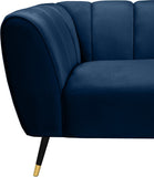 Beaumont Velvet Modern Chair – Luxurious Black Upholstery with Gold-Tipped Legs & Deep Tufting Comfort
