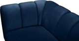 Beaumont Velvet Sofa - Luxurious Black Upholstery with Gold-Tipped Legs & Deep Tufted Comfort Design