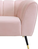 Beaumont Velvet Modern Chair – Luxurious Black Upholstery with Gold-Tipped Legs & Deep Tufting Comfort