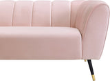 Beaumont Velvet Sofa - Luxurious Black Upholstery with Gold-Tipped Legs & Deep Tufted Comfort Design