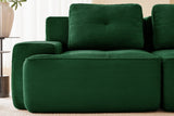 CORDELIA 153" 4-Seater Sofa with 1 Ottoman