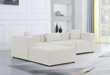 Cube Modular Sectional Sofa - Elegant Linen Textured Design for Customizable Comfort & Style
