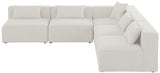 Cube Modular Sectional Sofa - Elegant Linen Textured Design for Customizable Comfort & Style