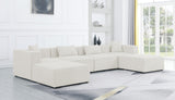 Cube Modular Sectional Sofa - Elegant Linen Textured Design for Customizable Comfort & Style