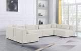 Cube Modular Sectional Sofa - Elegant Linen Textured Design for Customizable Comfort & Style