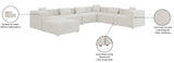 Cube Modular Sectional Sofa - Elegant Linen Textured Design for Customizable Comfort & Style