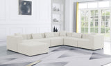 Cube Modular Sectional Sofa - Elegant Linen Textured Design for Customizable Comfort & Style