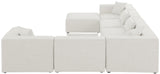 Cube Modular Sectional Sofa - Elegant Linen Textured Design for Customizable Comfort & Style