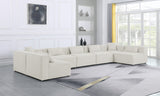 Cube Modular Sectional Sofa - Elegant Linen Textured Design for Customizable Comfort & Style