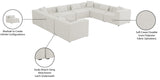 Cube Modular Sectional Sofa - Elegant Linen Textured Design for Customizable Comfort & Style