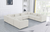 Cube Modular Sectional Sofa - Elegant Linen Textured Design for Customizable Comfort & Style