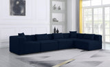 Cube Modular Sectional Sofa - Elegant Cream Linen Upholstery for Customizable Contemporary Comfort