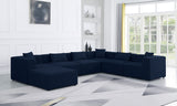 Cube Modular Sectional Sofa - Elegant Cream Linen Upholstery for Customizable Contemporary Comfort