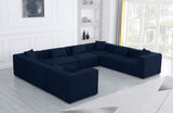 Cube Modular Sectional Sofa - Elegant Cream Linen Upholstery for Customizable Contemporary Comfort