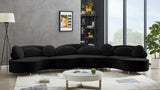 Vivacious Velvet Sectional Sofa Set with Gold & Chrome Legs, Pillows Included for Ultimate Comfort