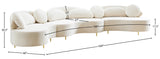 Vivacious Velvet Sectional Sofa Set with Gold & Chrome Legs, Pillows Included for Ultimate Comfort