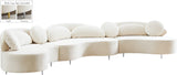 Vivacious Velvet Sectional Sofa Set with Gold & Chrome Legs, Pillows Included for Ultimate Comfort