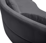 Vivacious Velvet Sectional Sofa Set with Gold & Chrome Legs, Pillows Included for Ultimate Comfort