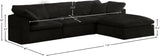 Cozy Velvet Modular Sectional Sofa – Luxurious Cloud-Like Comfort for Elegant Living Spaces