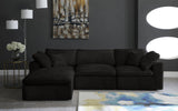 Cozy Velvet Modular Sectional Sofa – Luxurious Cloud-Like Comfort for Elegant Living Spaces