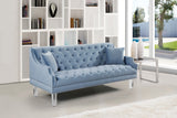 Roxy Contemporary Sofa - Elegant Design with Deep Button Tufting, Acrylic Legs for Modern Living Room