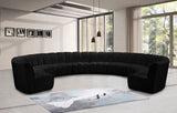 Infinity 10-Piece Modular Sectional Sofa: Luxurious Deep Channel Tufting for Ultimate Comfort